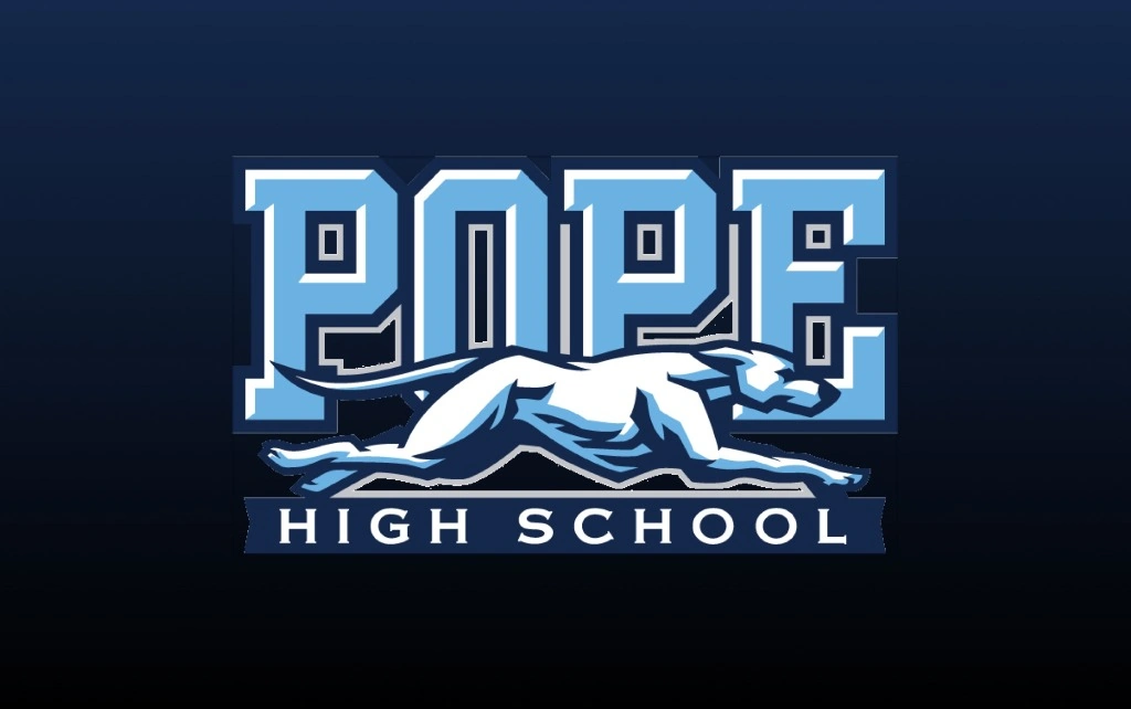 Pope High School logo — sponsored by Podiatry Group of Georgia