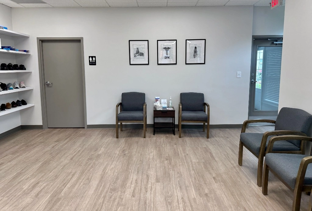 Patient Waiting Chairs & Educational Walls