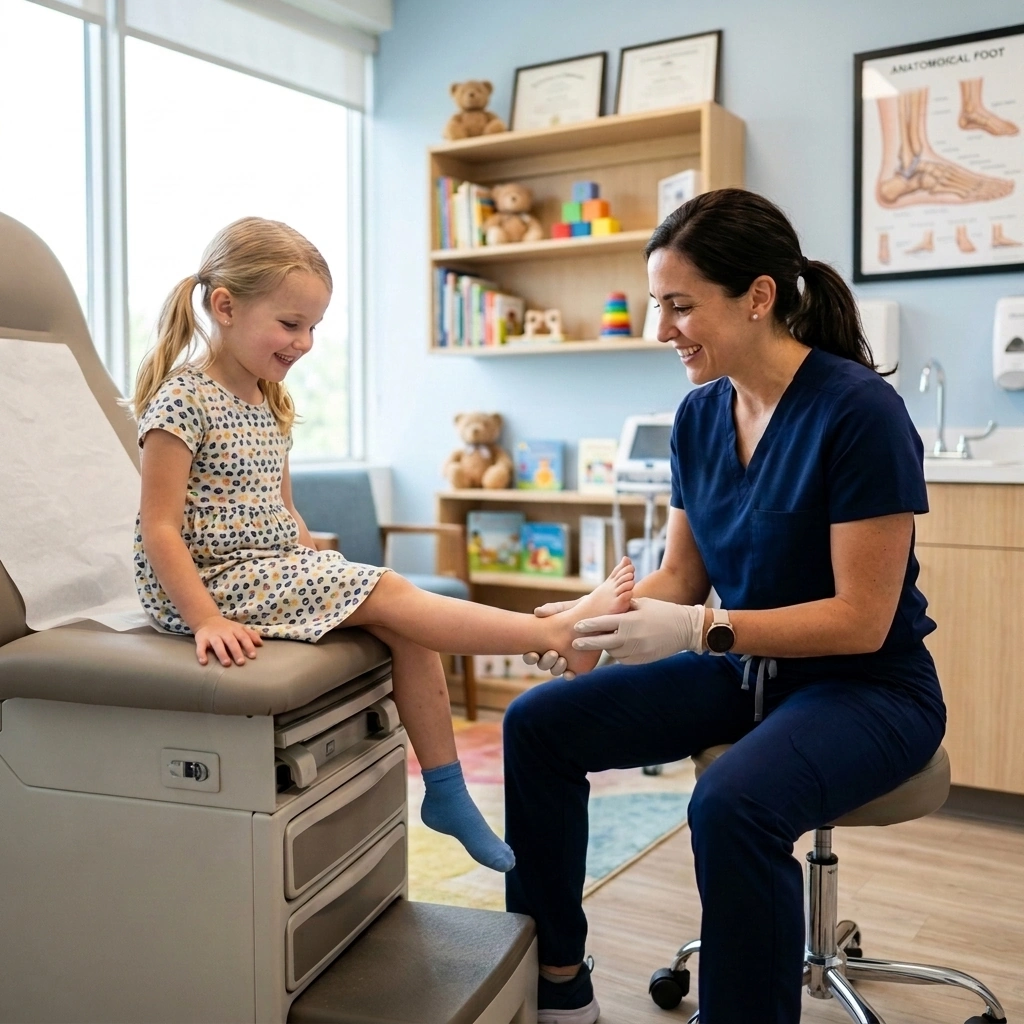 A Parent's Guide to Pediatric Foot Care: From Toddlers to Teenagers