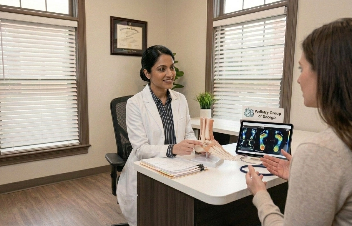 Podiatrist vs Orthopedist Consultation and Foot Diagnostics - Podiatry Group of Georgia